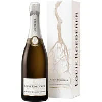 Louis Roederer Champagne Blanc de Blancs Brut Champagner in Geschenkpackung (1 x 0.75 l) (Packung mit 6)