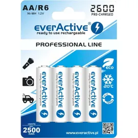 Everactive Akku AA 2600 mAh 4 St.