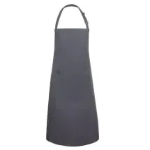 Karlowsky Fashion GmbH Karlowsky Basic Latzschürze mit Schnalle und Tasche, 75 x 90 cm BLS 5-5-Stck , Farbe: anthrazit