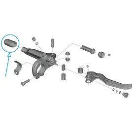 Shimano Abdeckung Ausgleichsbehälter BL-U8000 Links - Ersatzteil, 1 g