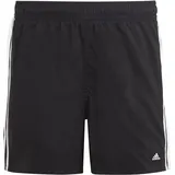adidas 3-Streifen Badeshorts Black / White 140    