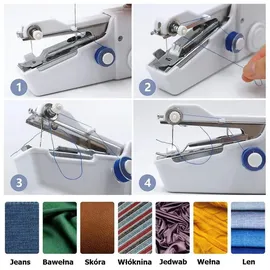CENOCCO Easy Stitch Mini-Nähmaschine