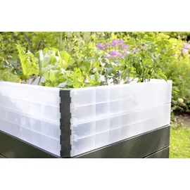 GARANTIA Hochbeet Ergo Quadro Turbo S 50 stone,