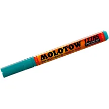Molotow Permanentmarker One4All 127 HS nachfüllbar 2mm Lagunenblau Packung mit 6 Stück