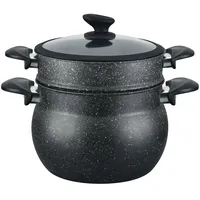 Cheffinger Dampfgarer Kuskus Topf 12L
