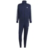 Adidas Basic 3-Streifen Trainingsanzug Legend Ink S