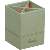 Rhodia Stifteköcher Kunstleder 8x11 cm Celadon 1 St.