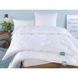 Kunstfaserbettdecke FAN "Texas", weiß, B:135cm L:200cm, Bezug: 100% Baumwolle. Füllung: 100% Polyester, Bettdecken, bewährte Markenqualität - seit Jahrzenten geschätzt