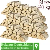 Flameup - Brennholz Kaminholz Birkenholz Holz Auswahl 5 - 500 kg Birke Für Ofen und Kamin Kaminofen Feuerschale Grill Feuerholz Holzscheite 25 cm