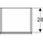 Geberit Smyle Square Mittelhochschrank 36 x 118 x 29,9 cm Nussbaum Melamin Holzstruktur