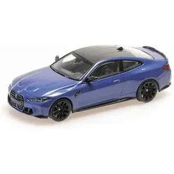 MINICHAMPS 410020125 1:43 BMW M4 - 2020 - BLUE METALLIC