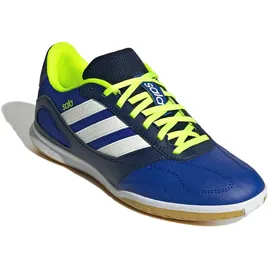 adidas Super Sala Competition 3 IN Herren Lucid Blue/Ftwr White/Lucid Lemon 43 1/3