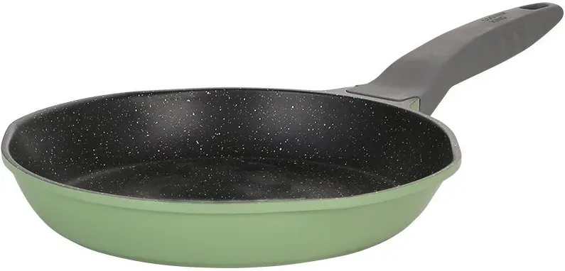 COOKER KING Bratpfanne, Bambus-Kalkstein-Serie, nicht haftend, für alle Wärmequellen geeignet - 26cm