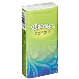 Kleenex® Taschentücher balsam 4-lagig weiß, 12x 9 Tücher