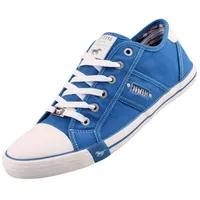 Mustang Herren Canvas Sneaker Blau EU 50 - 50 EU