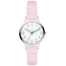 Cool Time The Cool Pink Butterfly 34 mm Analog Armband Pink