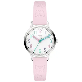 Cool Time The Cool Pink Butterfly 34 mm Analog Armband Pink