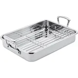 ScanPan Impact 42 x 26 cm, Auflaufform, Silber