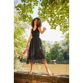 Aniston CASUAL Neckholdertop Schwarz 36