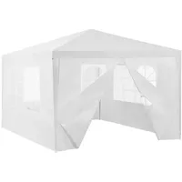 Casa.pro Pavillon Wedau 400x300x255 cm Weiß