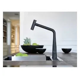 Franken Icon Einhebelmischer Schwarz Matt