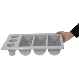 APS Besteckkasten GN 1/1 53 x 32,5 cm grau