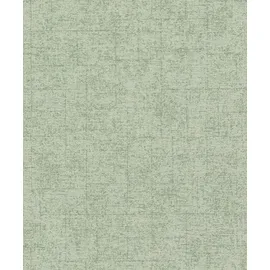 Rasch Textil Rasch Vliestapete Tapetenwechsel II 507843 Uni Grün 10,05 x 0,53 m