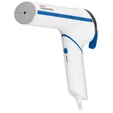 Polti Vaporella Vertical Styler GSM50B, tragbares vertikales Dampfbügeleisen mit klappbarem Griff, 800 W Leistung, Aufheizen in 30 Sekunden, Weiß und Blau
