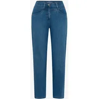 Raphaela by BRAX Damen Five-Pocket-Hose Style CAREN NEW 6/8, Jeansblau, Gr. 42K