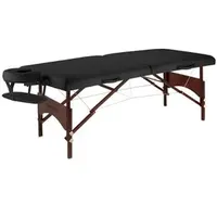 MASTER MASSAGE EQUIPMENT Master Massage 71cm Argo Mobil Massageliege Klappbar Massagebett Massagebank Tisch Portable Beauty Bed Walnussholzbeine und Tragetasche Paket
