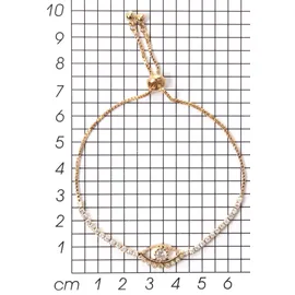 FIRETTI Armband "magisches Auge", gold (gelbgoldfarben, weiß, weiß), Armbänder, Damen, 24cm, Metall, Armband, mit Strassteinen
