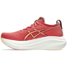 Asics Gel-Nimbus 27 Damen Dark Pink Clay/Orange Glow 42,5