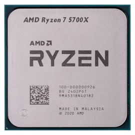 AMD Ryzen 7 5700X 8 x 3,4 GHz Tray 100-000000926