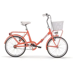 MBM Klapprad 20 Zoll New ANGELA Orange mango 40