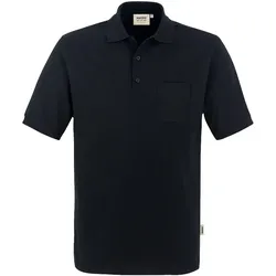 Pocket-Polo-Shirt "PERFORMANCE" 812 - M - schwarz