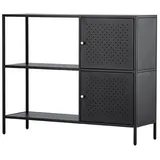 VCM ebuy24 Sideboard Salta Schwarz 100 x 30 cm | Gr.: onesize