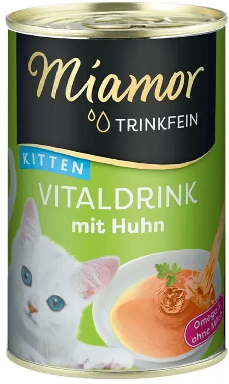 MIAMOR Trinkfein Hühnersuppe für Kätzchen 135 g