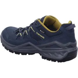 Lowa Sirkos Evo GTX Lo Herren stahlblau/senf 46,5