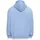 dropsize Super Heavy Blank Zip Hoodie Herren Blau L