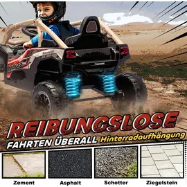 aiyaplay Kinder Elektroauto UTV Gelb (1-tlg)