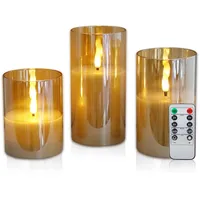 CCLIFE LED Kerzen Set mit Fernbedienung Timer Funktion 300