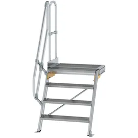 Günzburger MUNK Aluminium-Treppe Plattform 60° 4 Stufen