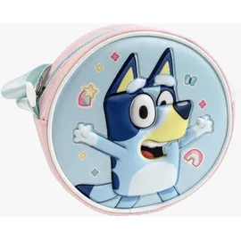 Bluey 3D Schultertasche, Blau