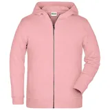 Kinder Zip Hoody "8026K" - M - rose-melange