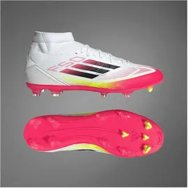 adidas F50 League Mid FG/MG Cloud White / Core Black / Solar Yellow 46