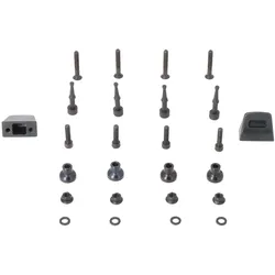 SW-Motech Adapterkit für EVO Kofferträger - Für Givi MonoKey. Montage von 2 Koffern.