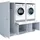 laundreezy Mehrzweckschrank-Set 186 x 162 x 68 cm Weiß