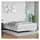 vidaXL Boxspringbett 140 x 200 cm Weiß