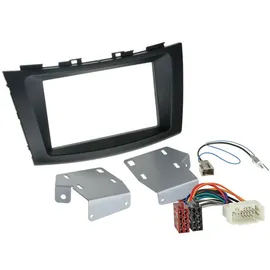 EHO Pioneer SPH-DA160DAB 2-DIN Autoradio CarPlay Android Auto Bluetooth DAB USB passend für Suzuki Swift IV ab 2010 schwarz