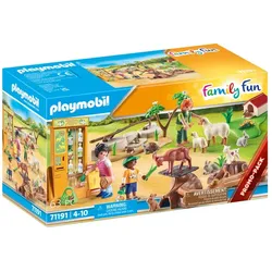 PLAYMOBIL 71191 - Family Fun - Erlebnis-Streichelzoo